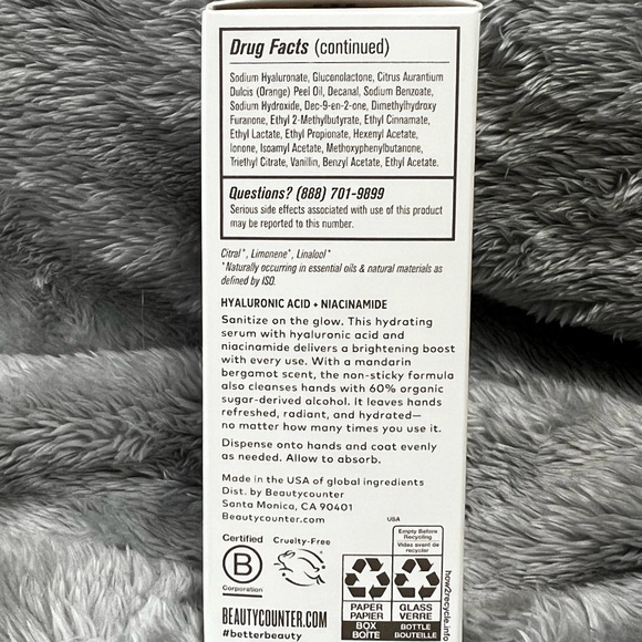 NIB Beautycounter Hand Savior Serum + Hand Sanitizer - Picture 3 of 5